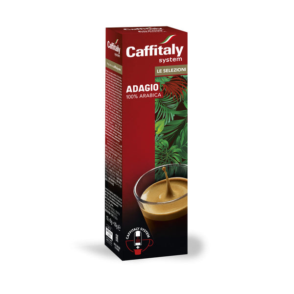 Caffitaly Ècaffè Adagio Espresso Coffee Capsules