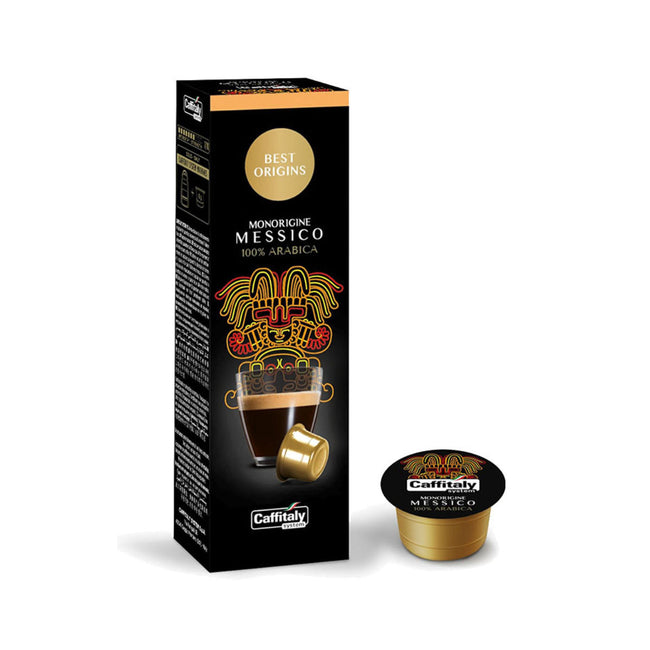 Caffitaly Messico Espresso Coffee Capsules - PREORDER