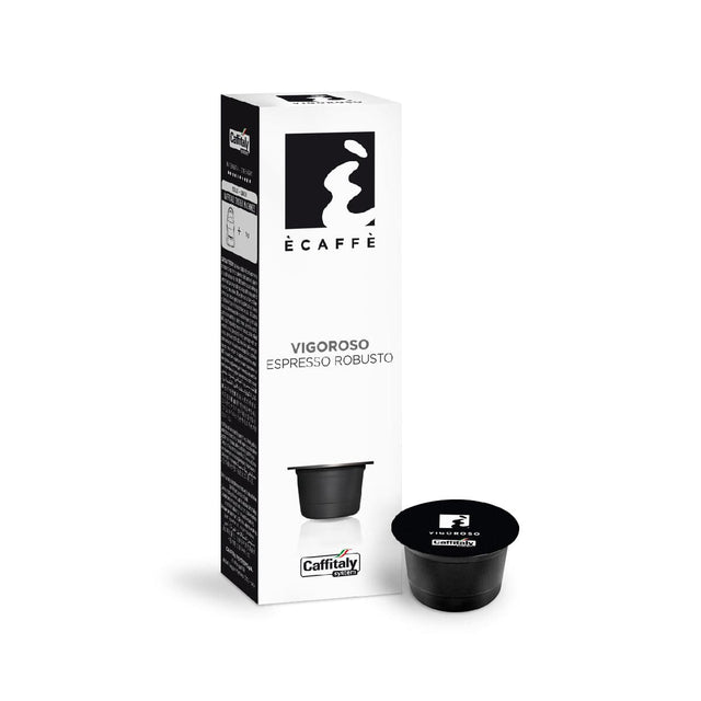 Caffitaly Ecaffe Vigoroso Espresso Coffee Capsules Caffitaly Capsules Caffitaly