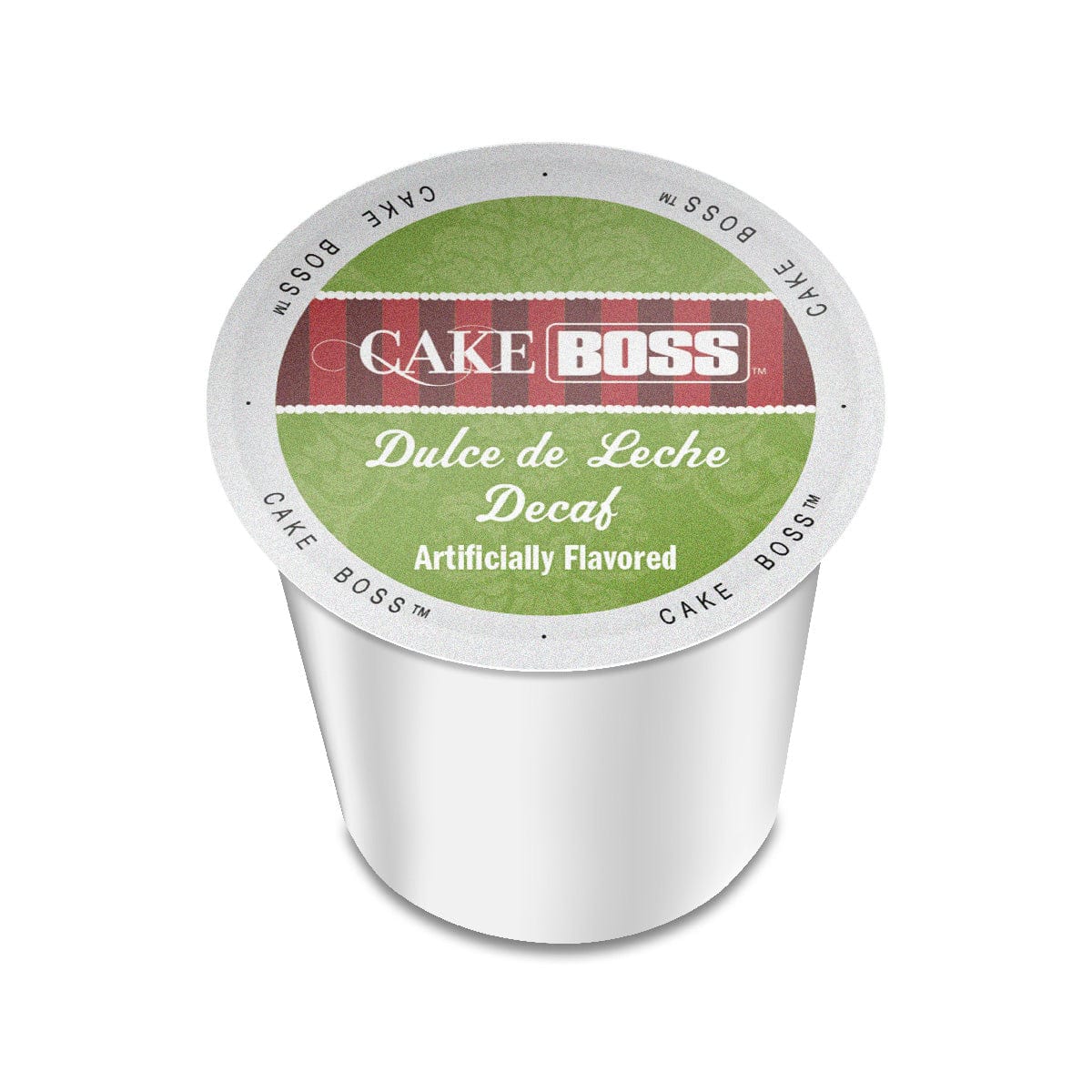 Cake Boss Dulce De Leche Decaf Single-Serve Coffee Pods (Box of 24) K-Cups Cake Boss