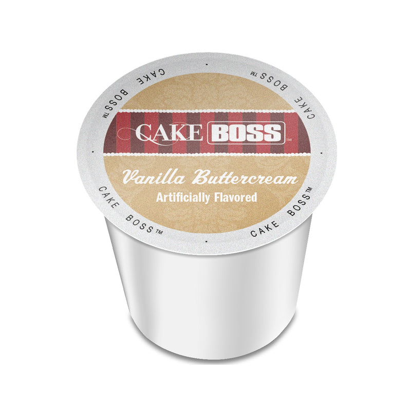 Cake Boss Vanilla Buttercream Single-Serve Coffee Pods (Box of 24)