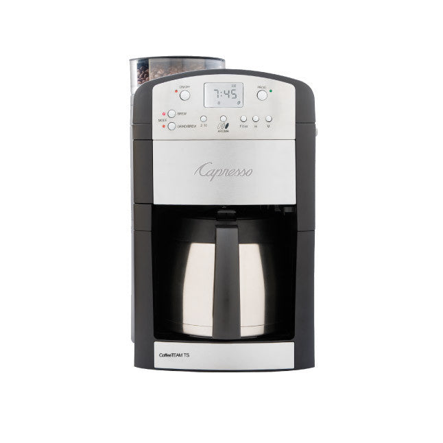 Capresso CoffeeTEAM PRO TS 10-Cup Coffee Maker & Grinder