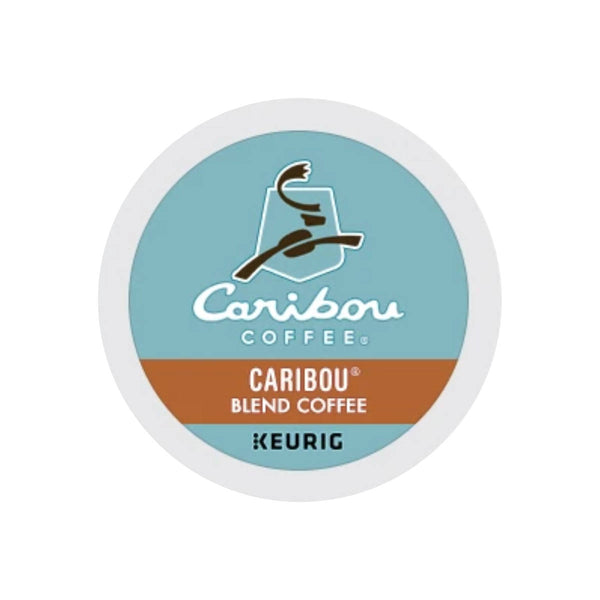 Caribou Blend K-Cup® Recyclable Coffee Pods (Case of 96)