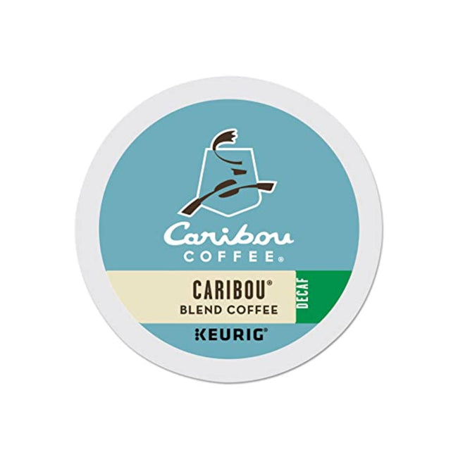 Caribou Decaf Blend K-Cup® Recyclable Coffee Pods (Case of 96)