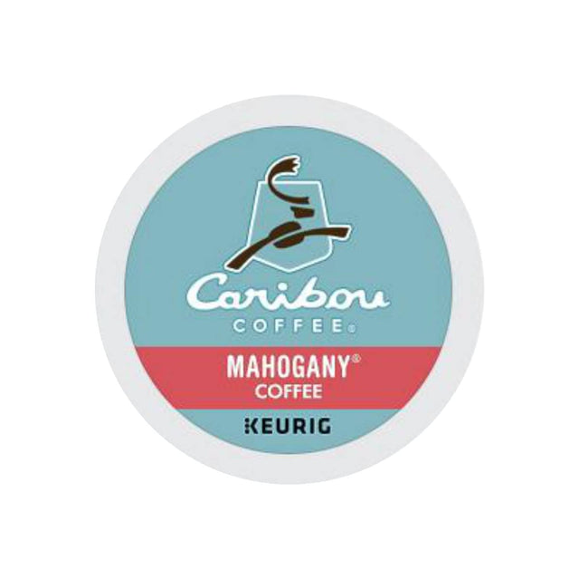 Caribou Mahogany K-Cup® Recyclable Coffee Pods (Box of 24) K-Cups Caribou Coffee
