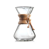 Chemex Classic 10 Cup Manual Pour Over Coffee Maker Pour-Over Coffee Makers Chemex