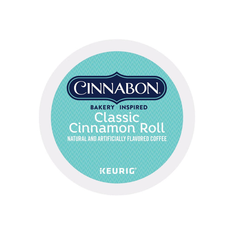 Cinnabon Classic Cinnamon Roll K-Cup® Recyclable Pods (Case of 96)