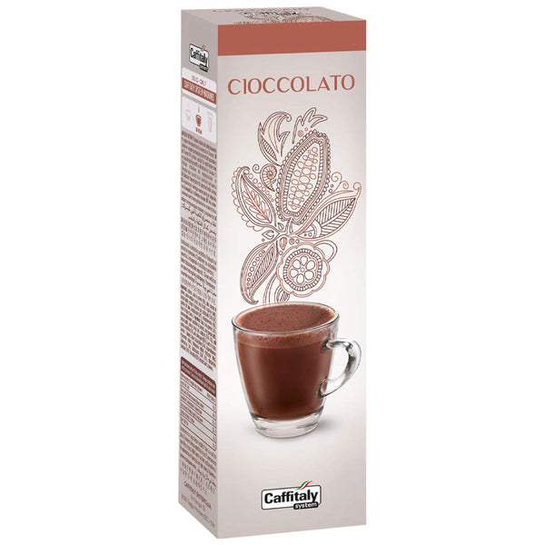 Caffitaly Ècaffè Bevanda Al Cacao Cioccolato (Hot Chocolate) Capsules