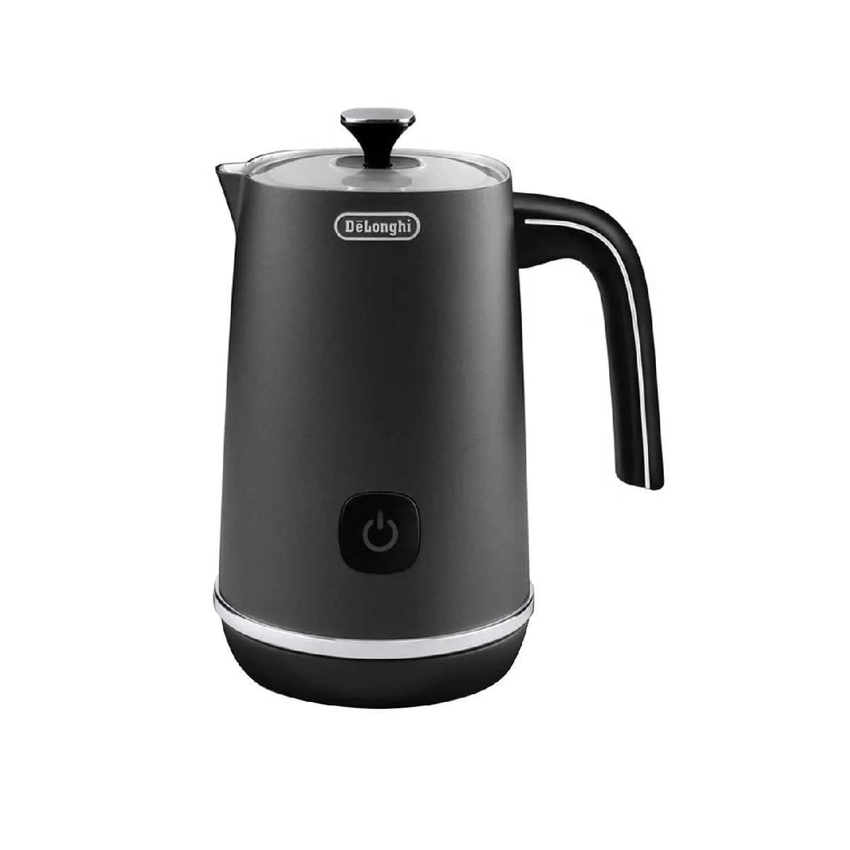 De'Longhi Distinta Electric Milk Frother Plus (EMF1BK) (Black Metal) Milk Frother DeLonghi