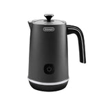 De'Longhi Distinta Electric Milk Frother Plus (EMF1BK) (Black Metal) Milk Frother DeLonghi
