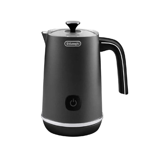 De'Longhi Distinta Electric Milk Frother Plus (EMF1BK) (Black Metal) Milk Frother DeLonghi