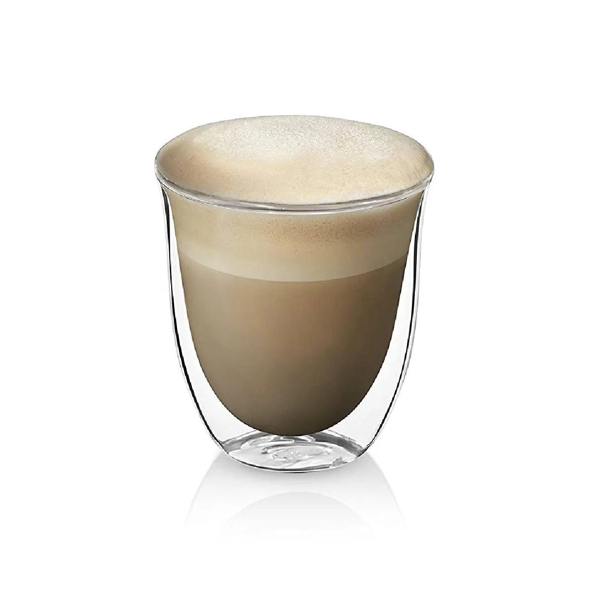 De'Longhi Double Walled Cappuccino & Coffee Glasses (Set of 2) Kitchenware DeLonghi