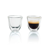 De'Longhi Double Walled Espresso Glasses (Set of 2) DISCOUNT_HIDDEN_PRODUCT DeLonghi