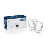 De'Longhi Double Walled Espresso Glasses (Set of 2) DISCOUNT_HIDDEN_PRODUCT DeLonghi