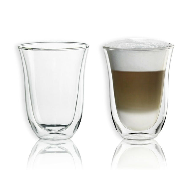 DeLonghi Double Walled Latte Macchiato Glasses (Set of 2)