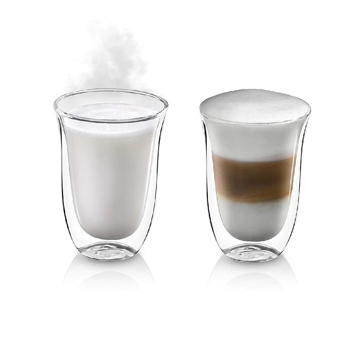 De'Longhi Double Walled Latte Macchiato Glasses (Set of 2) Kitchenware DeLonghi