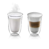 De'Longhi Double Walled Latte Macchiato Glasses (Set of 2) Kitchenware DeLonghi