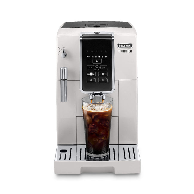 DeLonghi Dinamica Super Automatic Espresso & Coffee Machine ECAM35020W (White) - REFURBISHED