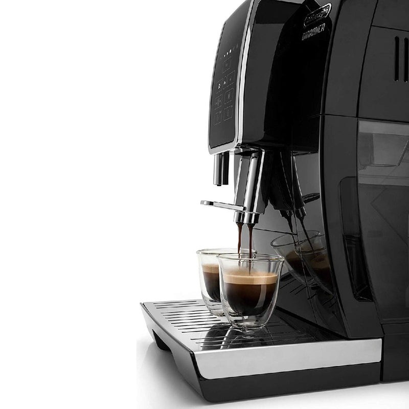 DeLonghi Dinamica Super Automatic Espresso Machine ECAM35020B / Black –  Home Coffee Solutions