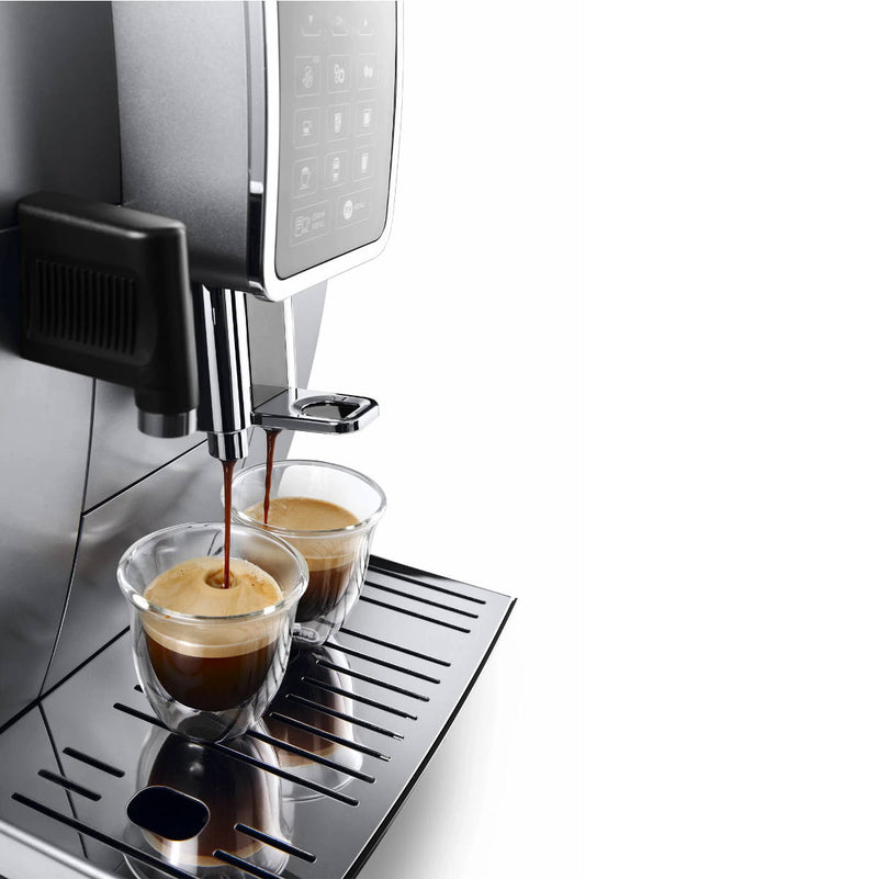 DeLonghi Dinamica LatteCrema Super Automatic Espresso & Cappuccino Machine ECAM35075SI (Silver) - OPEN BOX, Unused