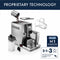 DeLonghi Dinamica LatteCrema Super Automatic Espresso & Cappuccino Machine ECAM35075SI (Silver)