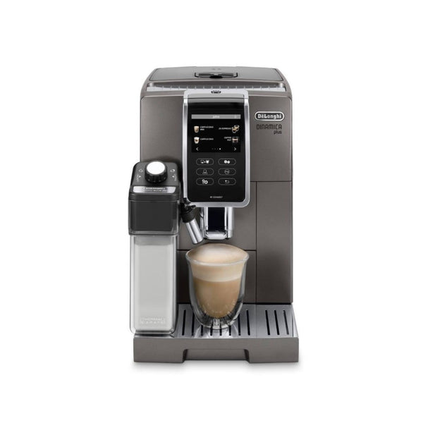 DeLonghi Dinamica PLUS Smart Super Automatic Espresso & Cappuccino Machine With LatteCrema System ECAM37095TI (Titanium) - LIGHTLY USED / RETURN