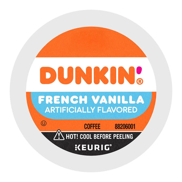 Dunkin' Donuts French Vanilla Coffee K-Cup® Recyclable Pods (Box of 22)