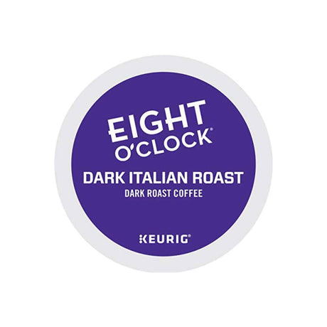 Eight O'Clock Dark Italian K-Cup® Recyclable Coffee Pods (Case of 96) K-Cups Eight O'Clock