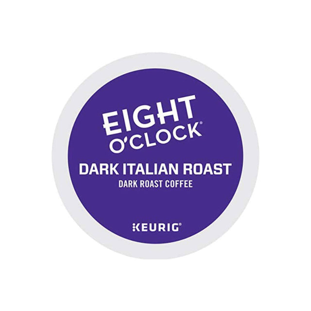 Eight O'Clock Dark Italian K-Cup® Recyclable Coffee Pods (Case of 96) K-Cups Eight O'Clock