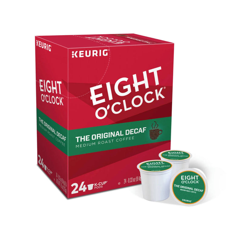 Eight O'Clock Decaf Original Blend K-Cup® Recyclable Coffee Pods (Box of 24)