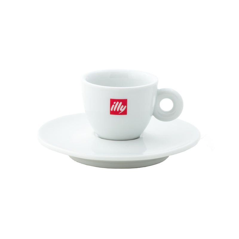 Illy Espresso Cups & Saucer (Set of 12)