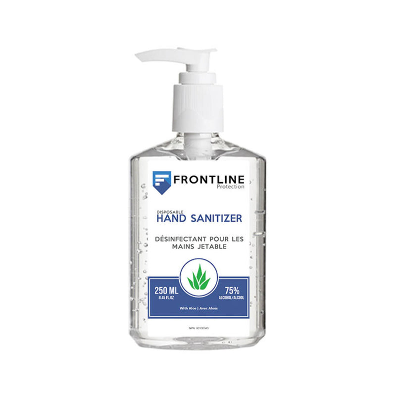 Frontline Protection Hand Sanitizer Gel (250mL / 8.5oz)