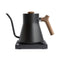 Fellow Stagg Matte Black + Walnut EKG Electric Variable Temperature Kettle Pour Over Kettle For Coffee And Tea