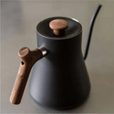Fellow Stagg EKG Pour-Over Kettle (Matte Black + Walnut) Kettle Fellow