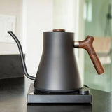 Fellow Stagg EKG Pour-Over Kettle (Matte Black + Walnut) Kettle Fellow