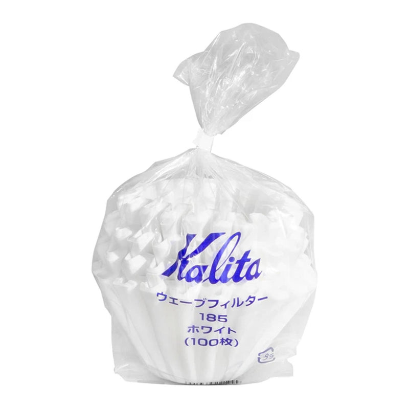 Kalita Wave 185 Coffee Filters White Bulk Value Pack (500)