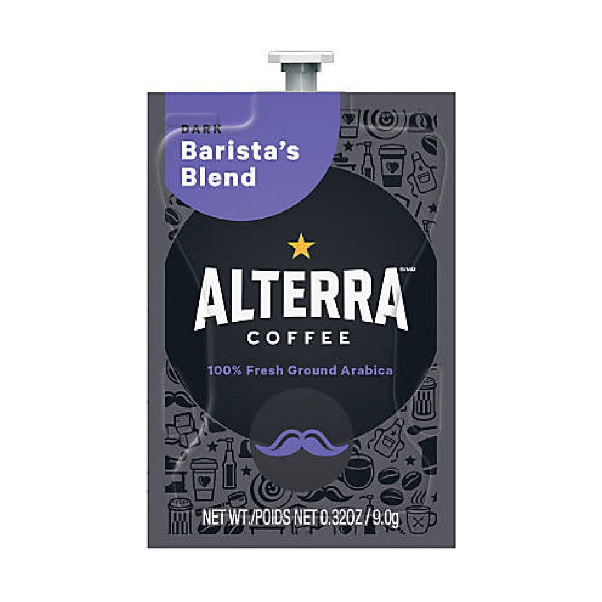 Flavia Alterra Barista's Blend Dark Roast Coffee Freshpacks (Case of 100) Freshpacks Alterra Coffee Roasters
