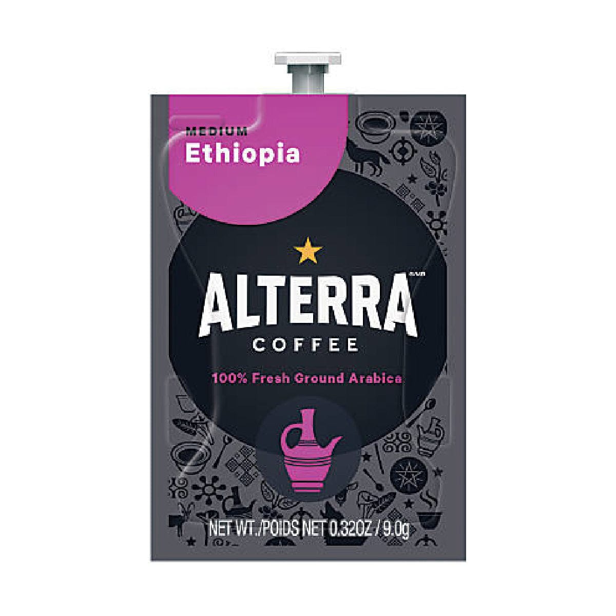 Flavia Alterra Ethiopia Medium Roast Coffee Freshpacks (Case of 100) Freshpacks Alterra Coffee Roasters