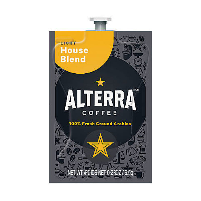 Flavia Alterra House Blend Light Roast Coffee Freshpacks (Case of 100)