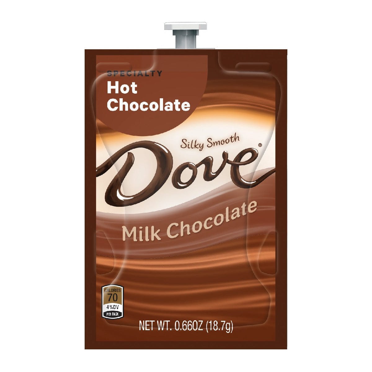 Flavia Dove® Milk Hot Chocolate Freshpacks (Case of 72) Freshpacks Dove