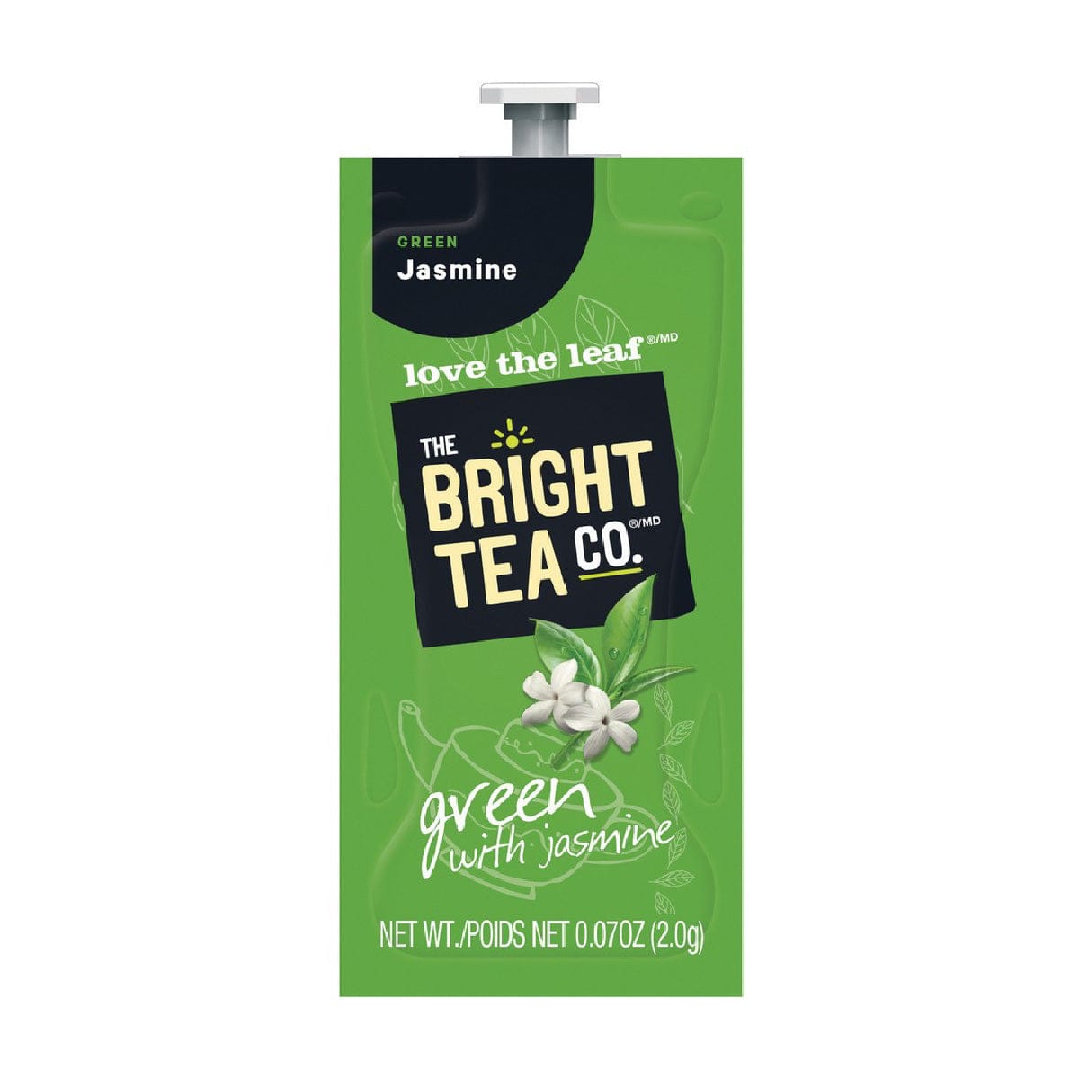 Flavia The Bright Tea Co. Green with Jasmine Freshpacks (Case of 100) Freshpacks The Bright Tea Co.