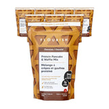 Flourish Chocolate Protein Pancake & Waffle Mix (Case of 8) Snacks & Treats Flourish