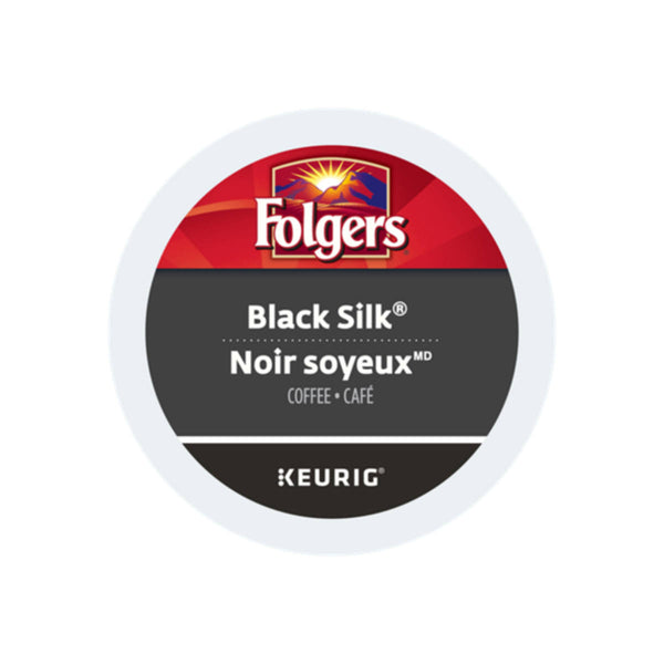 Folgers Gourmet Selections Black Silk K-Cup® Recyclable Pods (Box of 24)