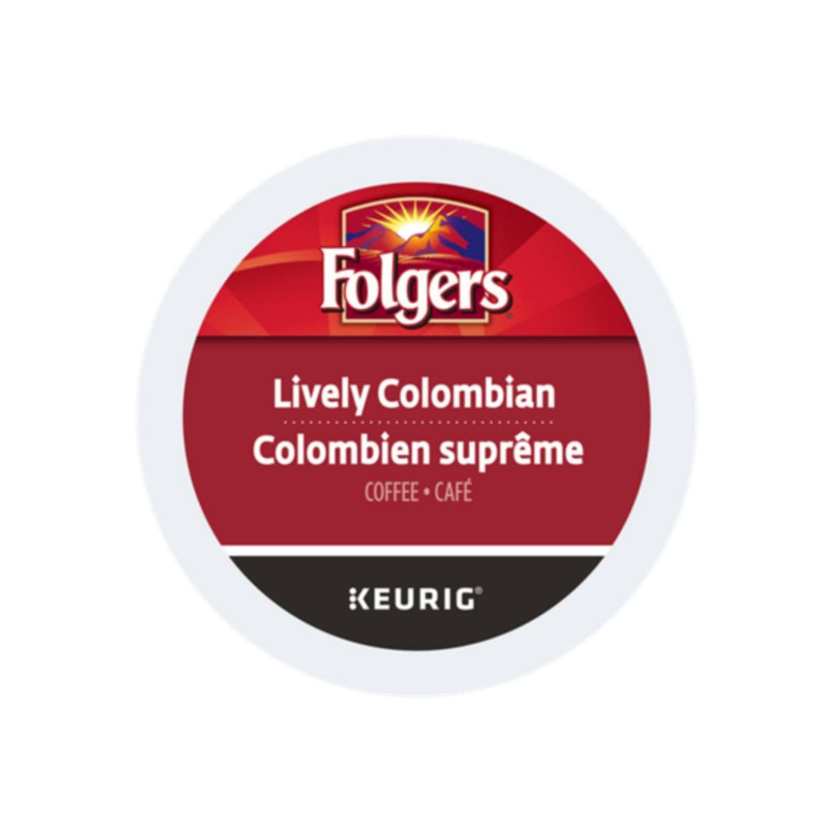 Folgers Gourmet Selections: Lively Colombian K-Cup® Pods (Box of 24) DISCOUNT_HIDDEN_PRODUCT Folgers