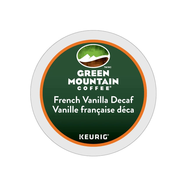 Green Mountain Decaf French Vanilla K-Cup® Pods (Box of 24) K-Cups Green Mountain