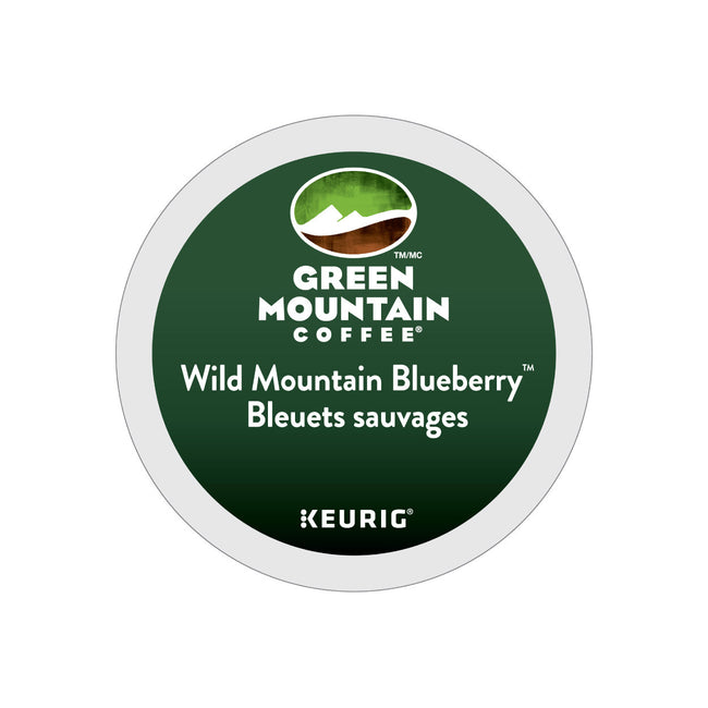 Green Mountain Fair Trade Wild Mountain Blueberry K-Cup® Pods (Case of 96)