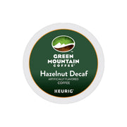 Green Mountain Decaf Hazelnut K-Cup® Recyclable Pods (Box of 24) K-Cups Green Mountain