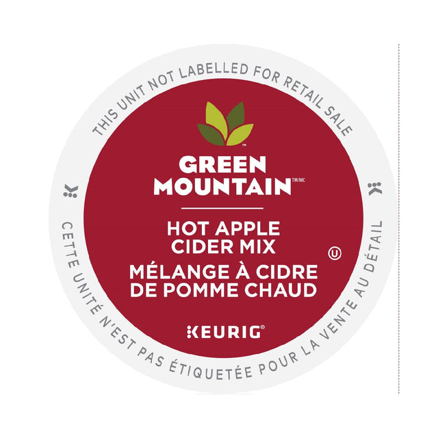 Green Mountain Apple Cider K-Cup® Recyclable Pods (Box of 24) K-Cups Green Mountain