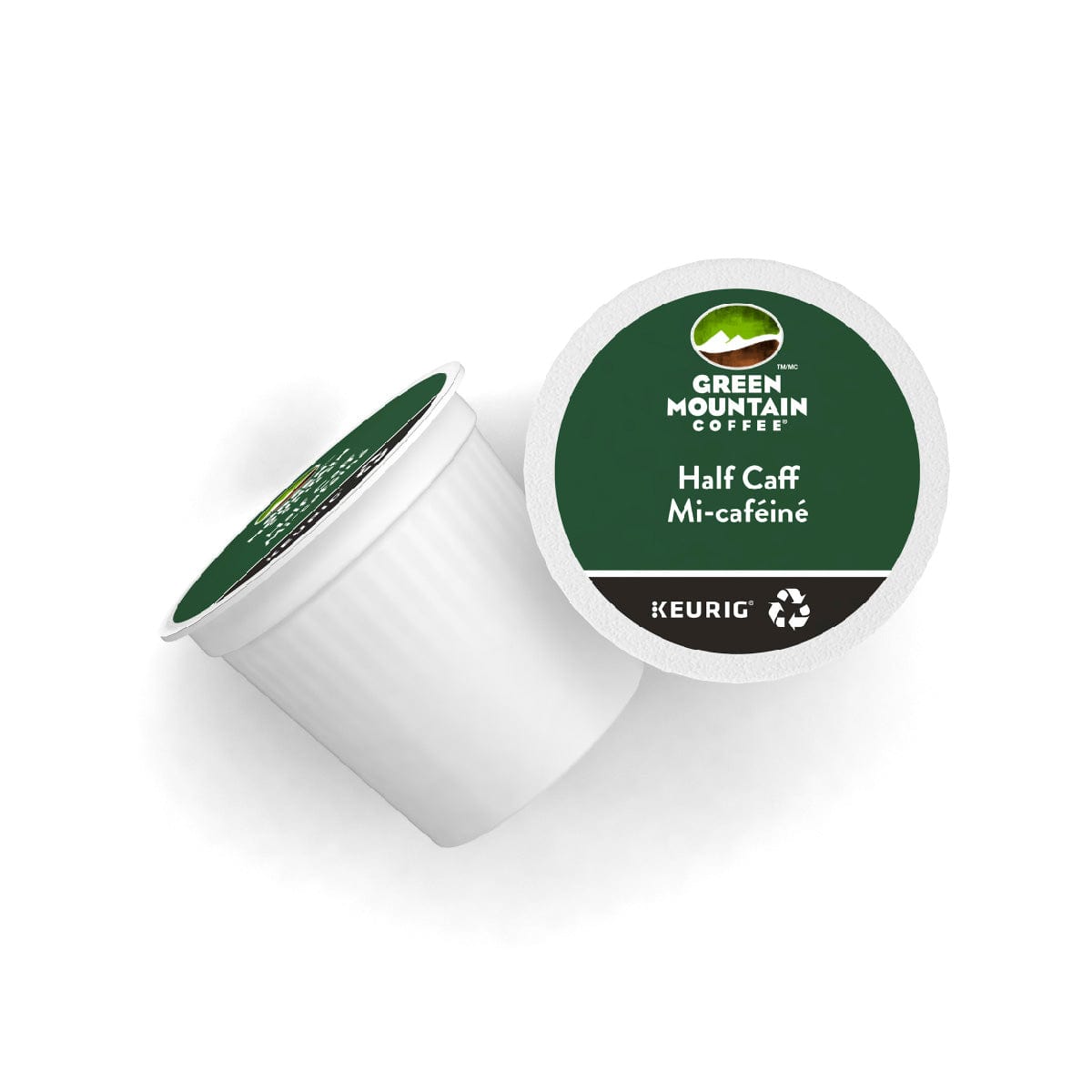 Green Mountain Half-Caff K-Cup® Recyclable Pods (Box of 24) K-Cups Green Mountain