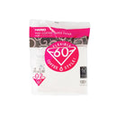 Hario V60 White Tabbed Paper Coffee Filters Size 02 (300filt.) (Pack of 3)